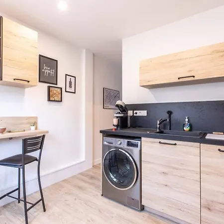 Cosy T3 Avec Terrasse Ideal Famille شقة كليرمونت-فيراند